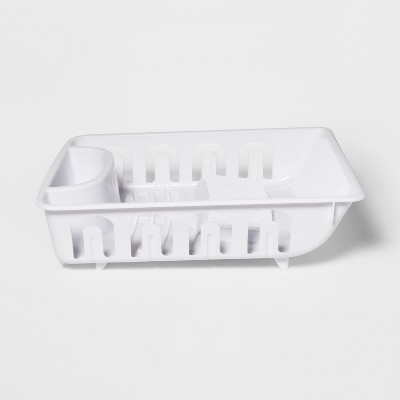 Plastic Dish Drainer White - Room Essentials™