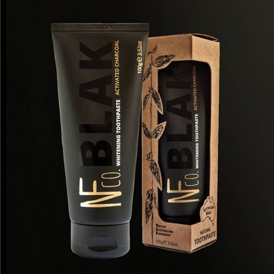 NFco Blak Activated Charcoal Natural Xylitol Toothpaste - 3.52oz