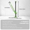 Farm Jack, 7000 Lbs Capacity Ratcheting Off Road f-Arm Jack, Utility Heavy-Duty f-Arm Jack, Lift Height 5.12-25.39 Inches - 2 of 4