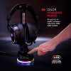 Monster Dual Gaming Headset Stand with 4 USB 3.0 Ports, RGB Changing LED Effects, for Wired/Wireless Headphones - 4 of 4