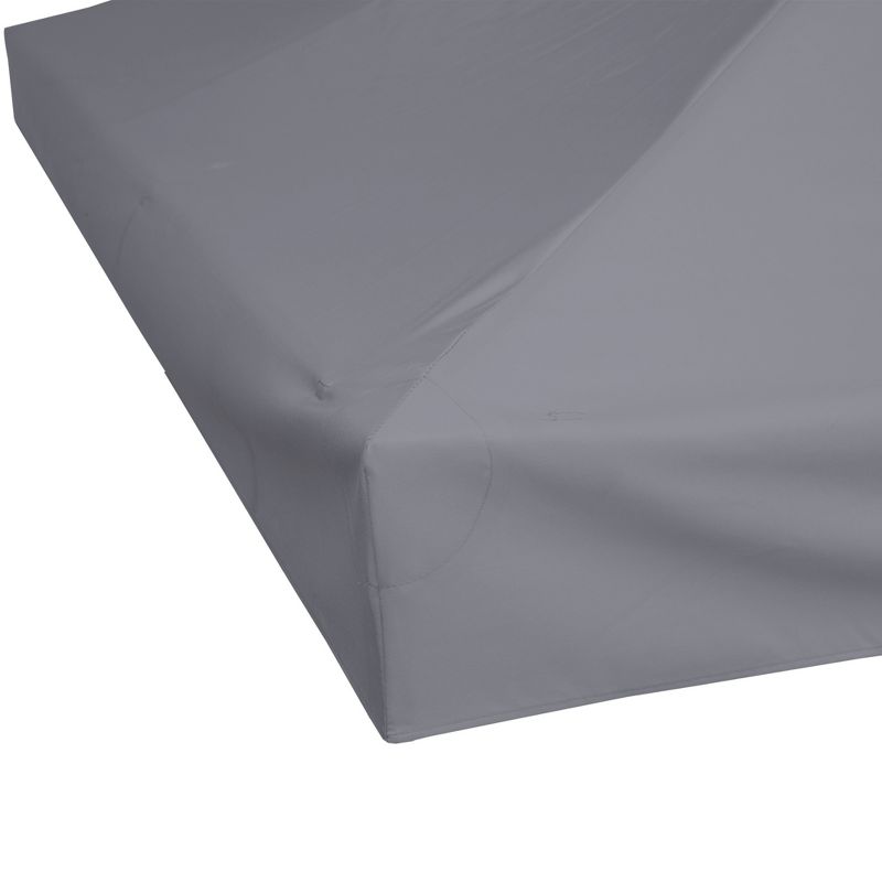 Outsunny Gazebo Replacement Canopy 2 Tier Top UV Cover Pavilion Garden Patio Outdoor(TOP ONLY), 5 of 7