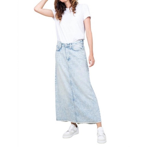 Women's Megan Denim Skirt - CURRENT/ELLIOTT - image 1 of 4