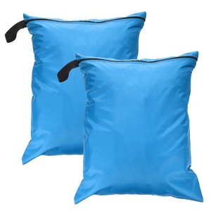 Unique Bargains Waterproof Travel Lightweight Portable Wet Dry Bags 2 Pcs - 1 of 4