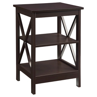 Oxford End Table Espresso - Breighton Home