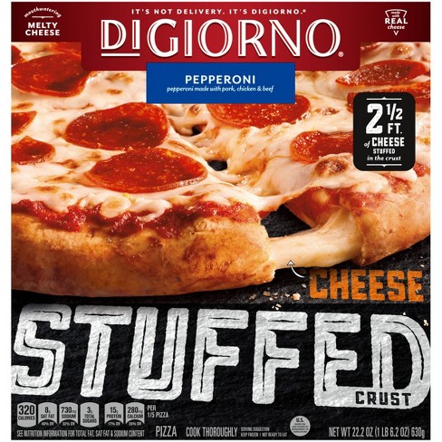 Digiorno Pepperoni Frozen Pizza With Cheese Stuffed Crust 22 2oz Target