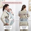 BabbleRoo Baby Carrier 6-in-1,  Newboarn to Toddler Carrier with Hip Seat - 4 of 4