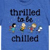 Boys' - Peanuts - Snoopy and Friends Thrilled To Be Chilled Short Sleeve Graphic T-Shirt - 2 of 4