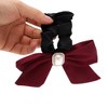 Unique Bargains Elegant Flower Pearl Ribbon Hair Elastic Band 1 Pc - 4 of 4