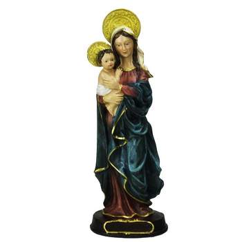 Northlight 12" Virgin Mary with Baby Jesus Religious Christmas Nativity Table Top Figure