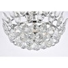 Elegant Lighting Emilia 16 inch pendant in chrome - 4 of 4