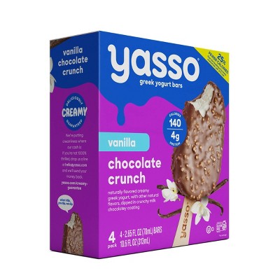 Yasso Frozen Greek Yogurt Indulgent Vanilla Chocolate Crunch - 4ct_3