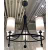 Quorum Lighting Lee Boulevard 5 - Light Chandelier in  Matte Black - 2 of 4