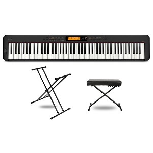 Casio CDP-S360 Digital Piano With X-Stand and Bench Black Essentials - 1 of 4