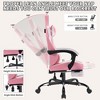 NicBex Adjustable Office Chair with Footrest,Ergonomic Computer Chair with Headrest,Leather Gaming Chair for Adult,Student - 4 of 4