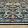 Oriental Weavers Francesca FR11B Blue/ Rust Indoor Area Rug - 2'3" x 7'6" - 4 of 4