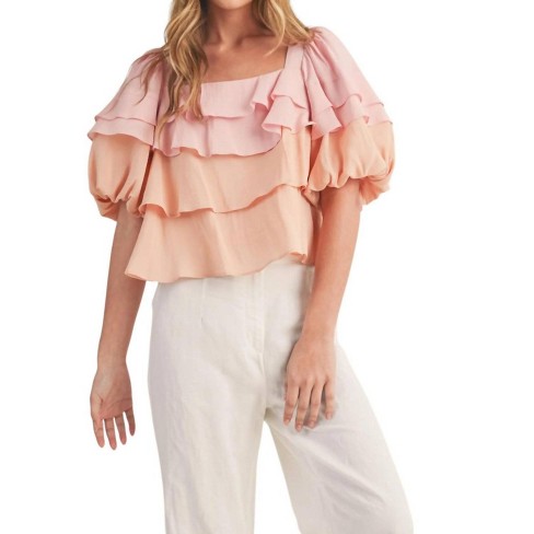 Target ruffle blouse online