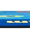 Carpets for Kids PLUS Circletime Early Learning Classroom Rug 7'6" x 12'Oval, Blue - 3 of 4