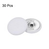Unique Bargains Suit Dress Blouse Aluminum Fabric Cloth Covered Sewing Buttons 30 Pcs - 3 of 4