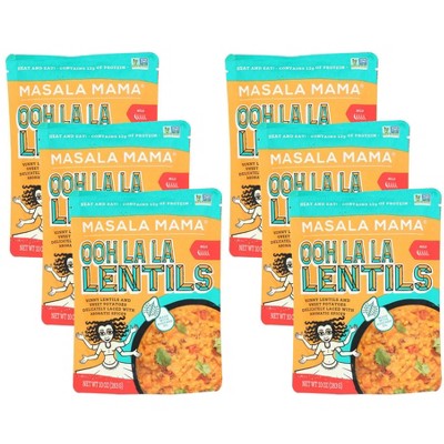 Masala Mama Ooh La La Lentils and Sweet Potatoes - Case of 6/10 oz