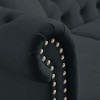 Kumasinova Chesterfield Sofa 2-Seat Sofa with 2 Pillows, Classic Tufted Couch with Rolled Arms and Nailhead for Living Room, Velvet Loveseat Sofa - 2 of 4