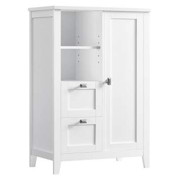 VASAGLE Bathroom Floor Storage Cabinet 11.8 x 21.7 x 31.5 Inches