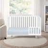 VYNXARIA 3-in-1 Convertible Island Crib White/Gray - 2 of 4