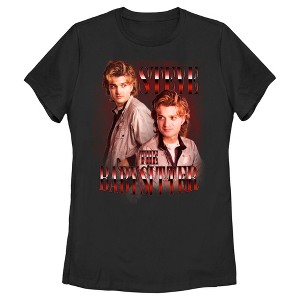 Women's Stranger Things Steve The Babysitter T-Shirt - 1 of 4