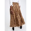 Jessica London Flowing Crinkled Maxi Skirt - 3 of 4