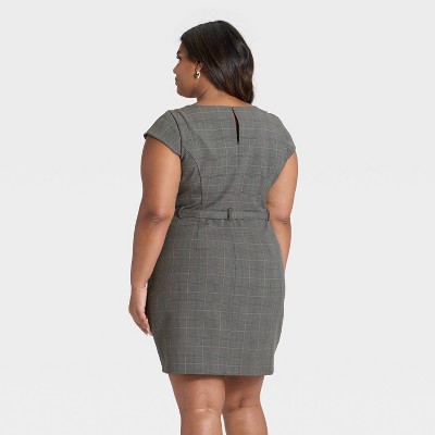 Women's Tailored Mini Dress - A New Day - image 2