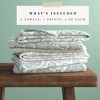Patina Vie Charming Floral Cotton Kitchen Towels - 4 of 4