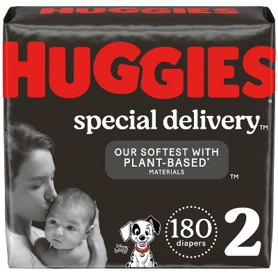 Huggies Special Delivery Hypoallergenic Baby Disposable Diapers - Size 2 - 180ct