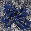 Anna-Kaci Cotton Paisley Print Bandana Scarf Square Neck Head Wrap - 22.8IN×22.8IN - 3 of 4