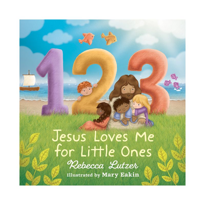123 Jesus Loves Me for Little Ones - by  Rebecca Lutzer (Hardcover), 1 of 2