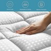 Aoibox Queen Mattress Pad Quilted Fitted Cooling Breathable Fluffy Soft Pillow Top Protector Deep Pocket 8-21 Inch - 4 of 4