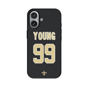 NFL New Orleans Saints Players Game Tactic MagSafe Compatible Cell Phone Case for Apple iPhone 17 Series - 1 of 4