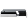 PAGED 2 Drawers TV Stand for TVs Up to 100 Inch,Console Table with 1 Cabinet for Bedroom,Living Room - 4 of 4