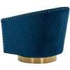 Clara Quilted Swivel Tub Chair - SFV4702 - Safavieh Couture - 4 of 4