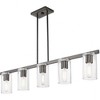 Livex Lighting Clarion 5 - Light Chandelier in  Black Chrome - 4 of 4