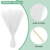 Unique Bargains Dried Plants Artificial Durable Small Fluffy Pampas Grass 7 Branches for Home, Office, Party 17.7 Inch - 2 of 4