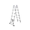 14.5FT Aluminum Telescoping Ladder – Portable Extension Ladder with Non-Slip Feet & Stabilizer, Collapsible A-Frame for Home, Garden, and Outdoor Use - 3 of 4