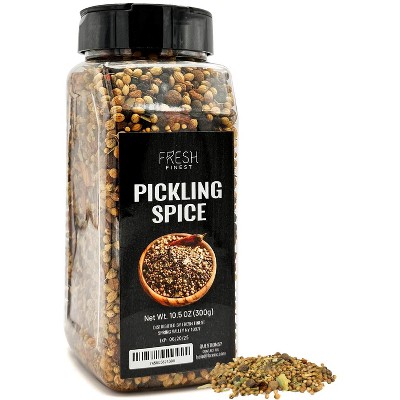 Fresh Finest Pickling Spice – All-Natural, Kosher – 10.5oz (300g)