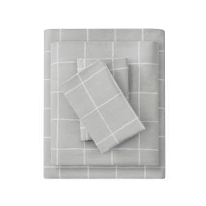 Gracie Mills Persephone Cotton Flannel Sheet Set - 1 of 4