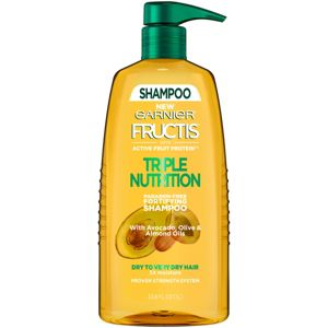 Garnier Fructis With Active Fruit Protein Triple Nutrition Shampoo 33 8 Fl Oz Target