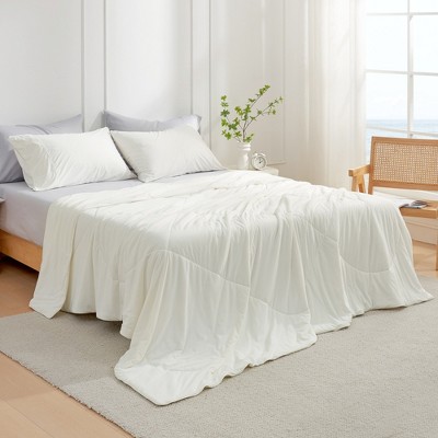 Cozy Bliss Cooling Blanket, Lightweight Comforter, Silk-Feel Fabric for Hot Sleepers