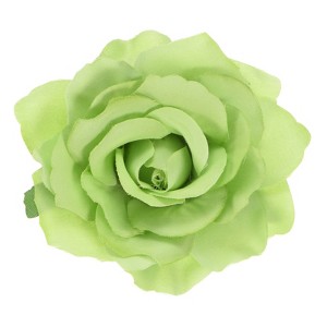 Unique Bargains Fabric Floral Wedding Party Rose Hair Clip Brooch 1 Pc - 1 of 4