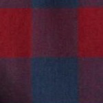 rich burgundy check