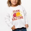The Juniper Shop Team Halftime Distressed - Red Toddler Graphic Sweatshirt - 2 of 3
