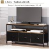 55 Inch TV Stand for Living Room, 3-Drawer Entertainment Center with Open Shelf, Modern Television Table Center Media Console with Storage Solutions - 4 of 4