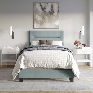 ChaletPosh Upholstered Bed - 1 of 4