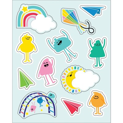 Carson Dellosa Education Happy Place Shape Stickers, Pack of 72 (Pack of 10)